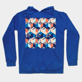 Retro Colorful Cubes Hoodie